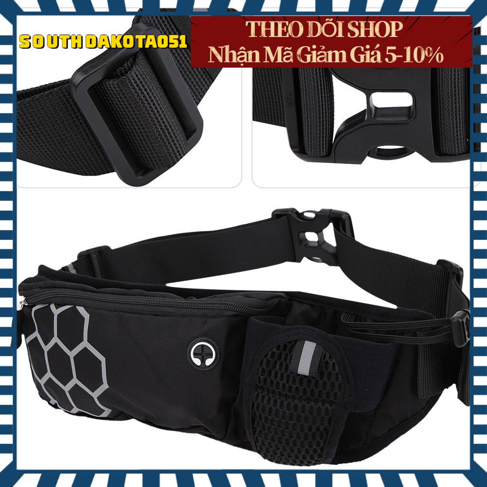 Southdakota051 Túi đeo thắt lưng Running Belt Unisex Không thấm nước ngoài trời Runner thể thao Fanny Pack