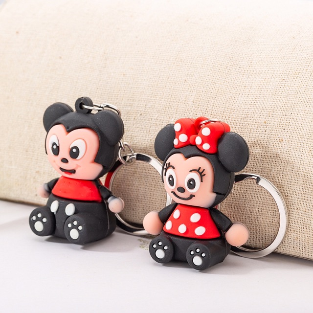 Sỉ 10 móc khoá hình mickey đen  69k