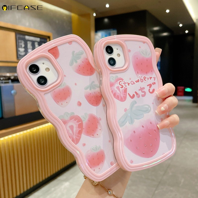 Ốp Điện Thoại Trong Suốt Họa Tiết Trái Cây Mùa Hè 2 Trong 1 Cho iPhone 13 12 11 Pro Max XS Max XR X