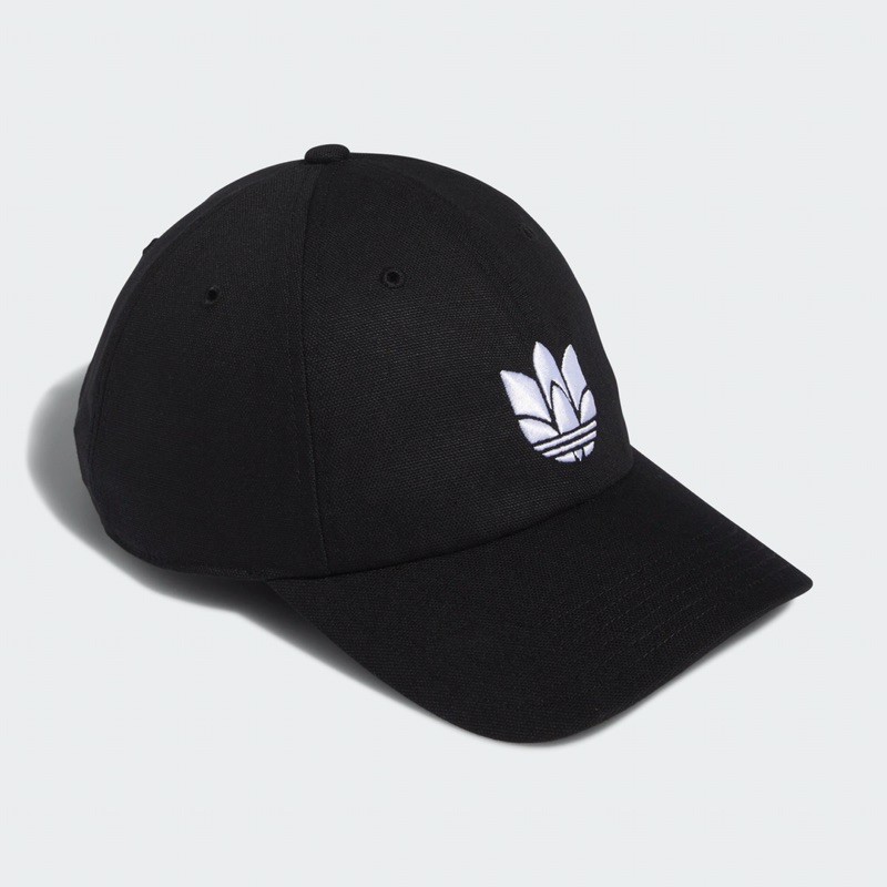 Mũ adidas đen logo 3d