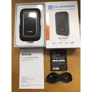 Bộ phát wifi Tenda di động 4g từ sim LTE 150Mbps Tenda 4G180 - | Bộ phát wifi Tenda bỏ túi - Bảo Hành 12 Tháng