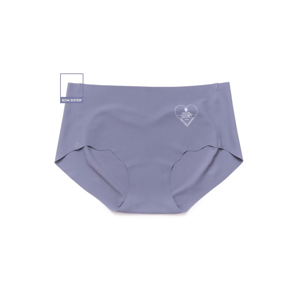 Quần lót su đúc cắt viền màu trơn nâng mông lưng cao tới rốn BOM SISTER Q86029 | BigBuy360 - bigbuy360.vn