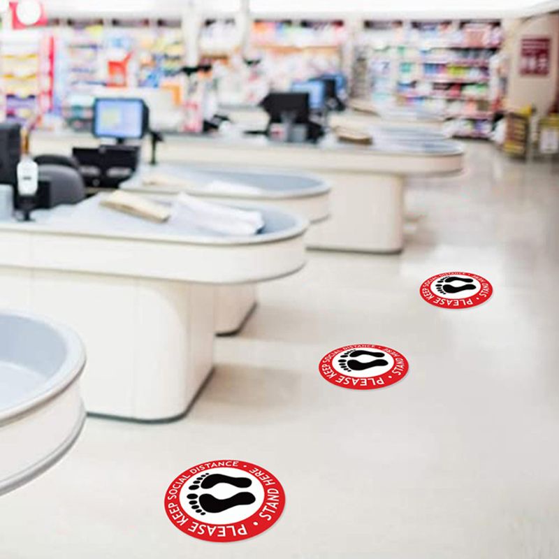 Biển Báo Khoảng Cách Xã Hội Tiện Dụng