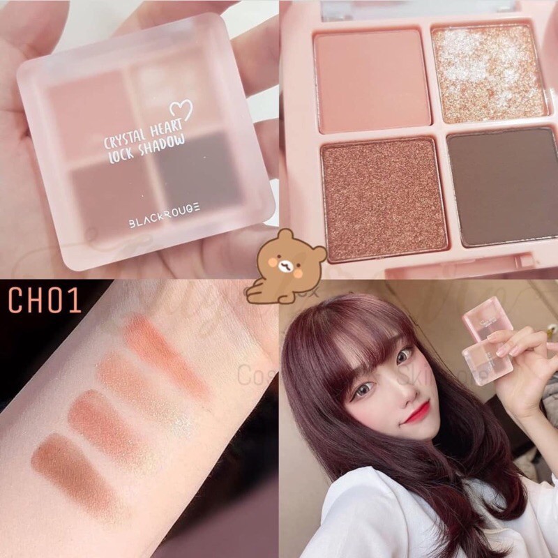 PHẤN MẮT 4 Ô BLACK ROUGE