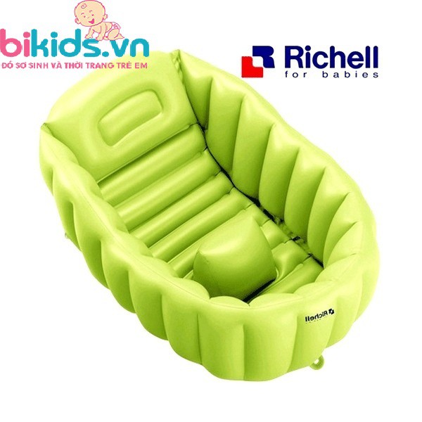 Chậu tắm hơi Richell cho bé