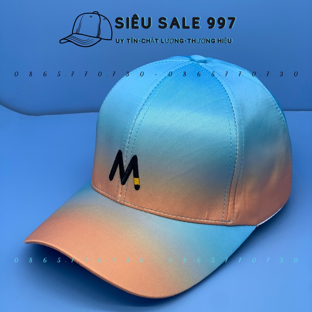 NÓN KẾT HUỲNH QUANG LOANG MÀU THÊU M PHONG CÁCH, MŨ KẾT SIÊU ĐẸP HÀNG UNISEX