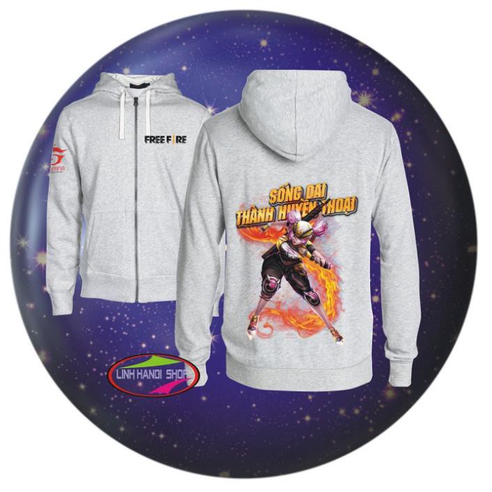 BÁN CHẠY - Áo Khoác đen in hình Hoodie Heavy Free fire | BigBuy360 - bigbuy360.vn