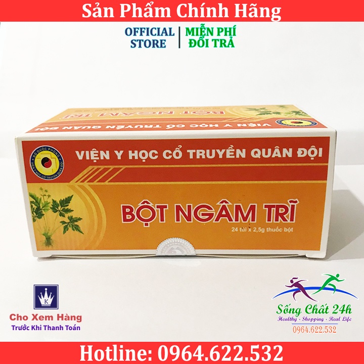 Bột Ngâm Trĩ Viện Y Học Cổ Truyền Quân Đội - Sống Chất 24h