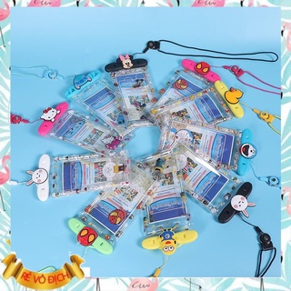 Túi chống nước điện thoại có phao kim tuyến (nhân vật hoạt hình )