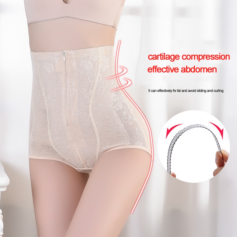 AOWEINISI Dây kéo trước quần gen bụng M-XXXL Kích thước