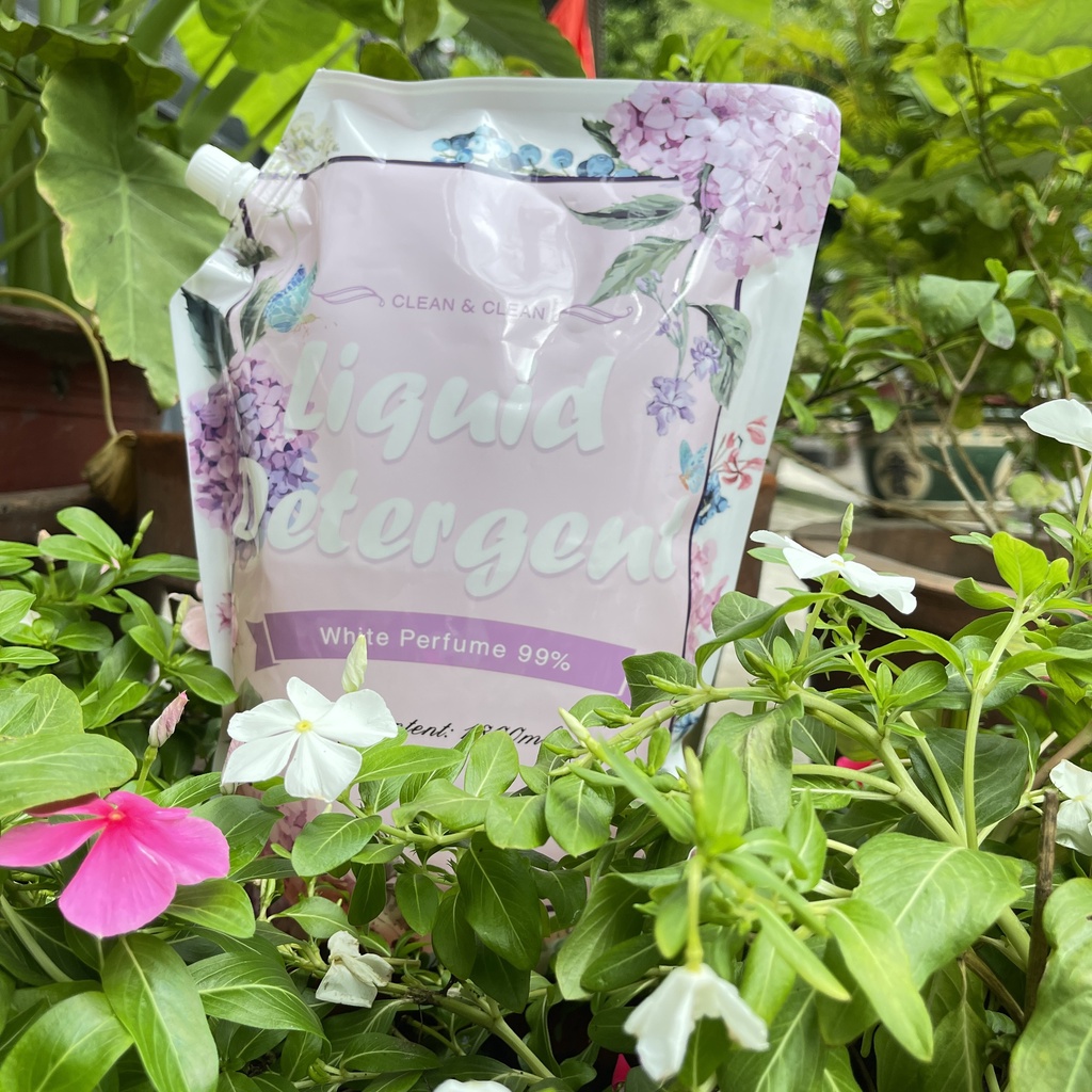 Nước giặt Clean &amp; Clean hương thơm dịu nhẹ an toàn cho gia đình 1.8l NPP G20shop