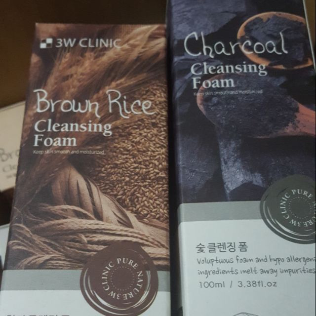 sữa rửa mặt 3w clinic