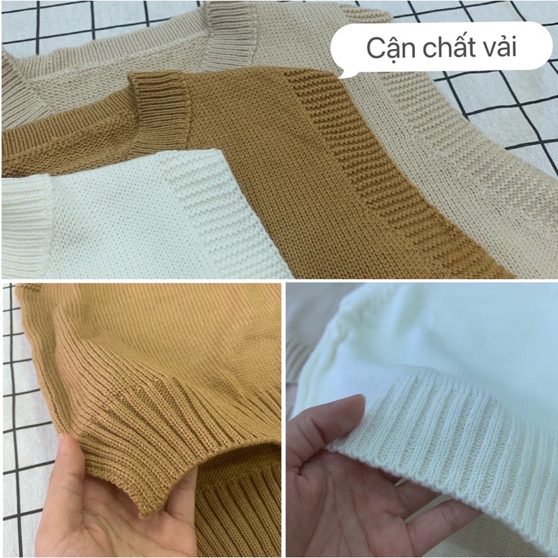 Áo Gile Nữ Trơn Cổ Tim Chất Len Mỏng Đơn Giản Nhiều Màu, Labibi | WebRaoVat - webraovat.net.vn