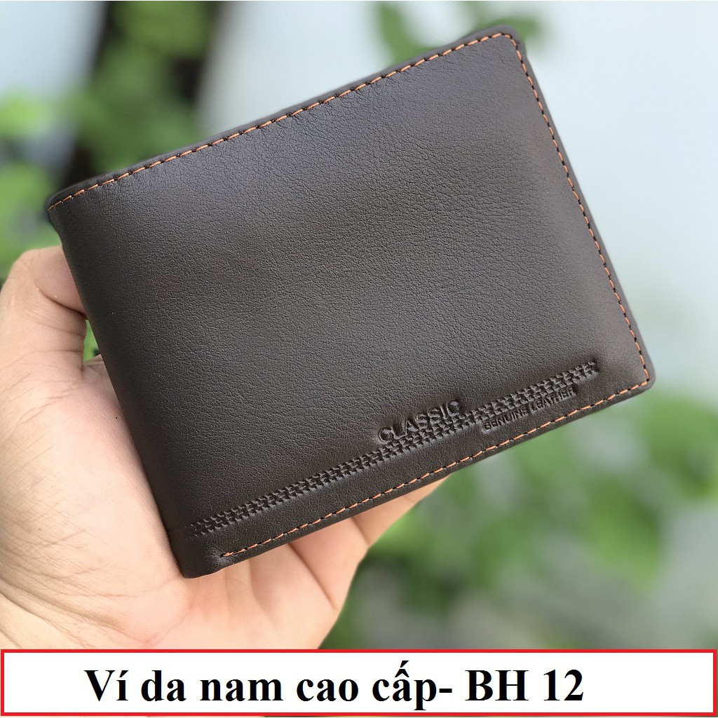 VÍ NAM DA BÒ CAO CẤP BỀN ĐẸP - MỀM MẠI - BẢO HÀNH 12 THÁNG CLSN