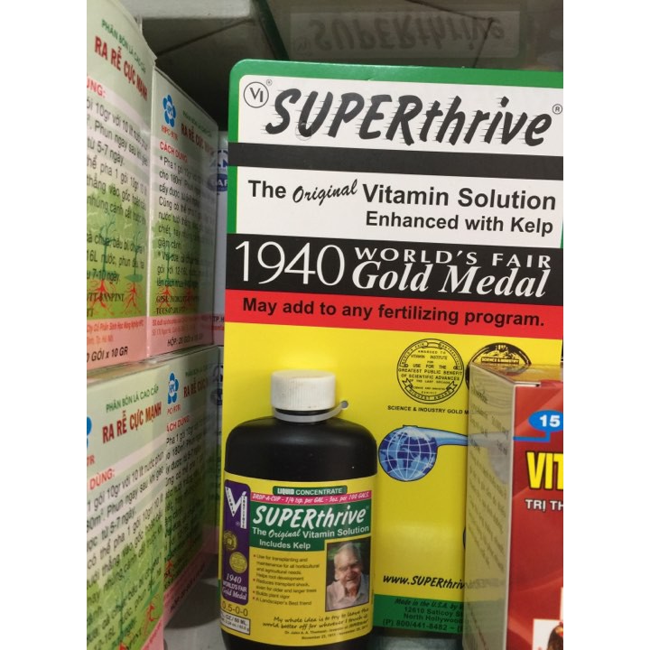 Thuốc kích thích sinh trưởng cho lan SUPERthrive 60ml