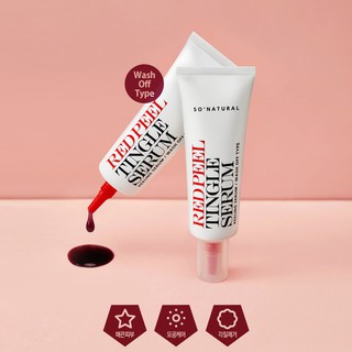 Serum Red Peel Tingle Serum -So’Natural