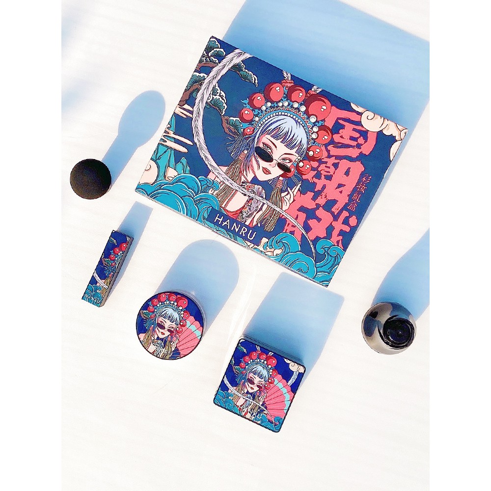 SET TRANG ĐIỂM HANRU 4 MÓN PHIÊN BẢN GIỚI HẠN NỘI ĐỊA TRUNG | BigBuy360 - bigbuy360.vn