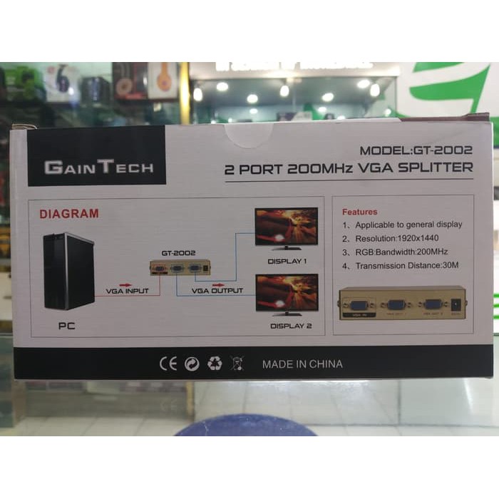 Bộ 2 cổng Vga SPLITTER