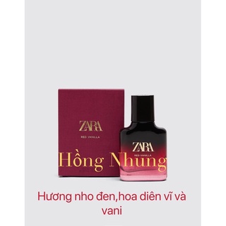 (SẴN SHIP,BILL Ở CUỐI)NƯỚC HOA ZARA