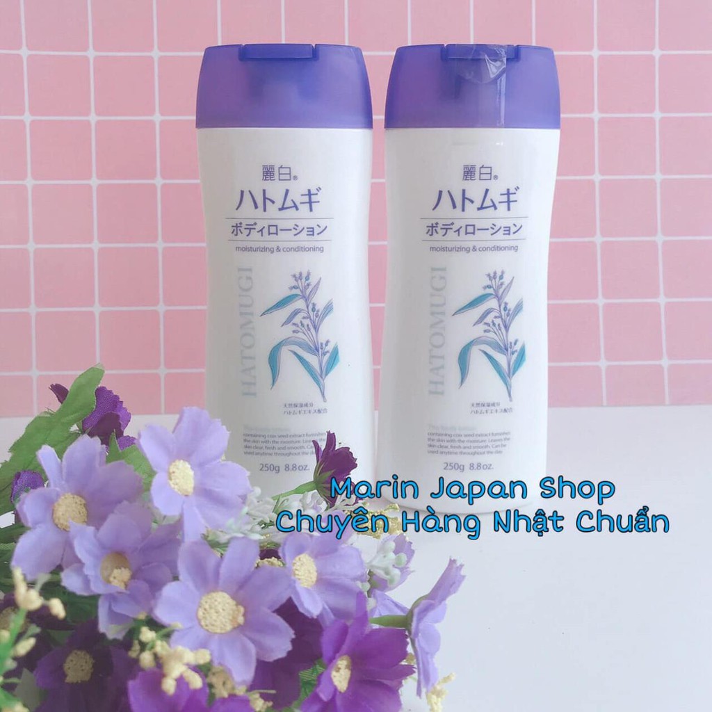 (SALE 160K) Lotion dưỡng thể Hatomugi ý dĩ Nhật Bản 200ml