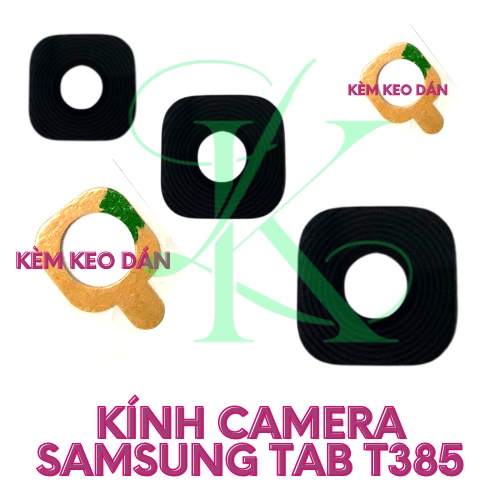 Kính camera samsung Tab T385 kèm keo dán