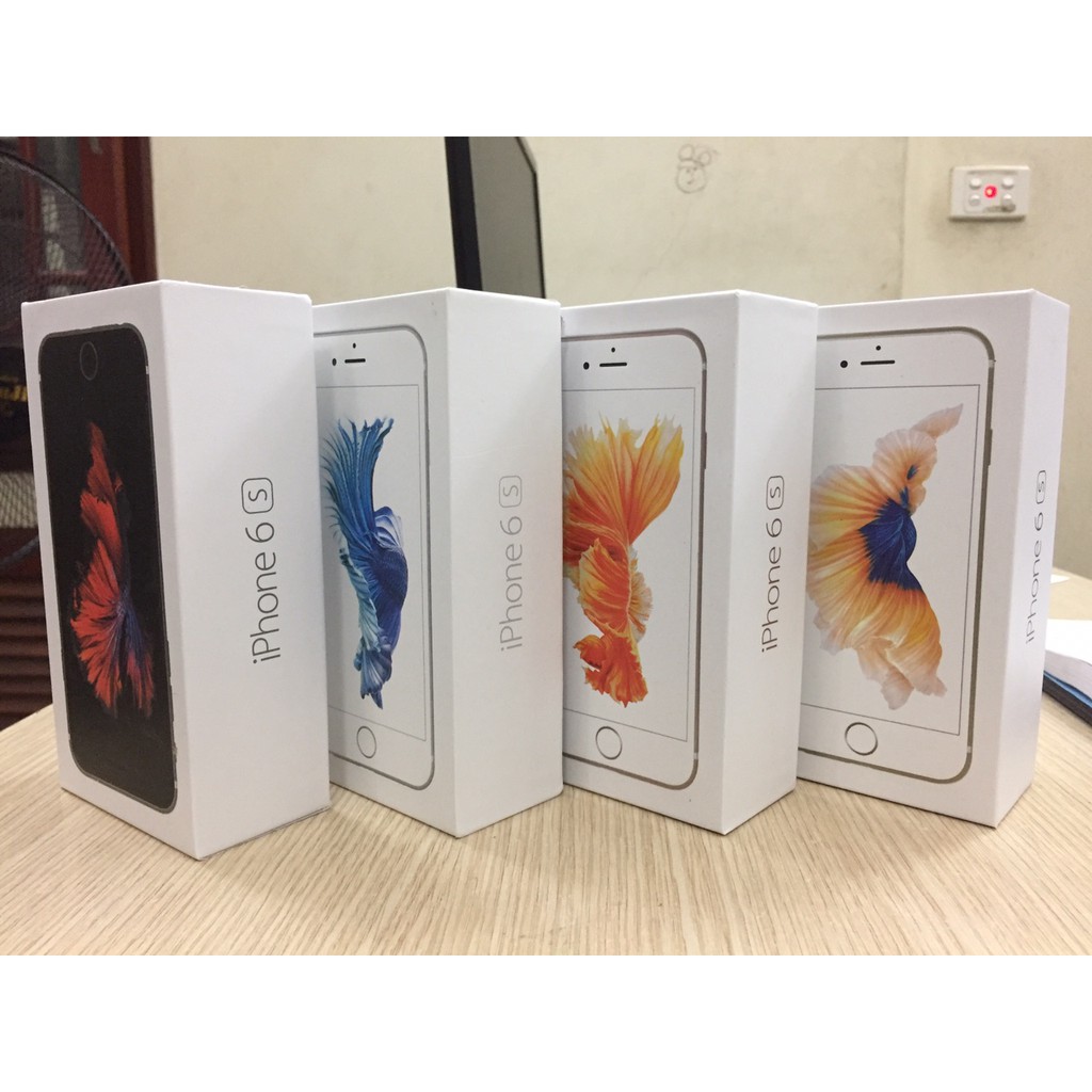 Vỏ hộp Iphone 6s đóng máy ( Đen, Trắng, Hồng & Gold)