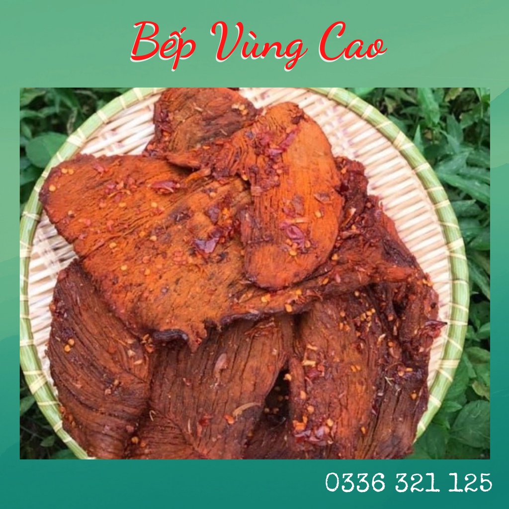 Bò Khô Thu Ba - Gói 500g - Đặc Sản Xứ Quảng - Thơm Ngon Đậm Đà