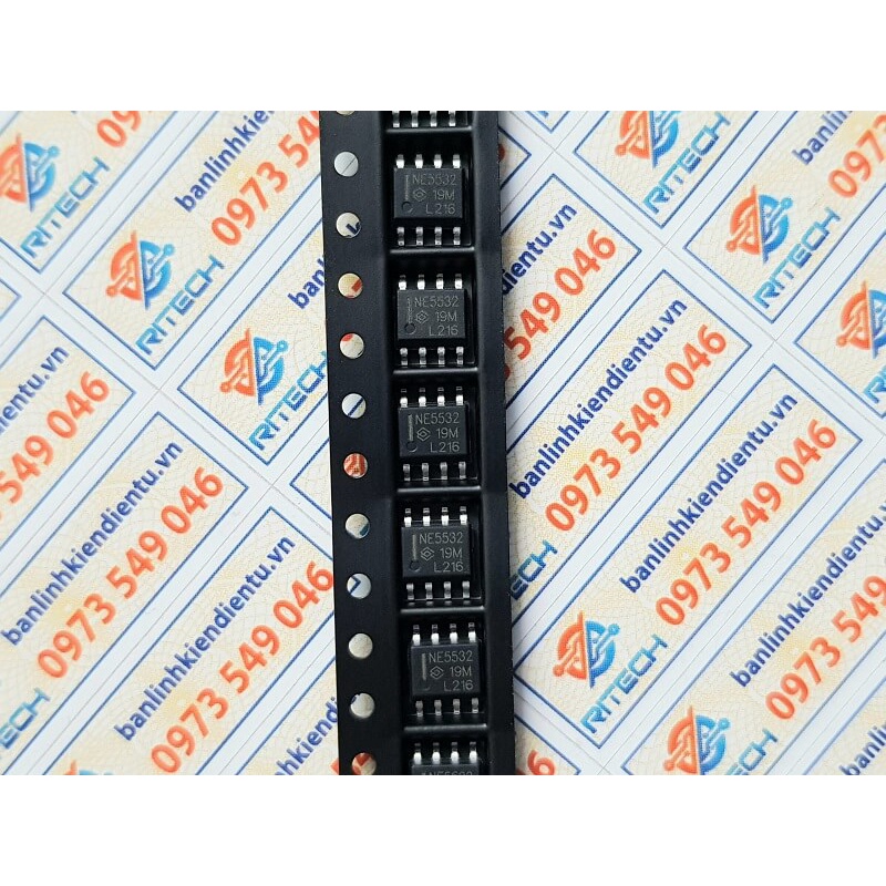 [Combo 10 chiếc] NE5532 NE5532DR N5532 SOP-8 IC Thuật Toán SOP-8