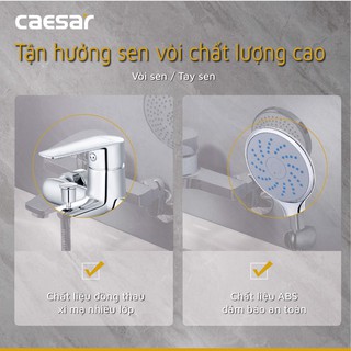 Bộ Sen Tắm Nóng Lạnh S383C - CEASAR (Hàng Chính Hãng)