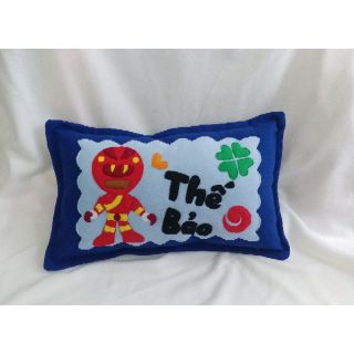 Gối handmade siêu nhân gao đỏ