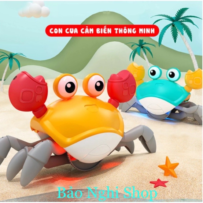 ĐỒ CHƠI CON CUA CẢM BIẾN, PHÁT NHẠC, PHÁT SÁNG - NGƯỜI BẠN CỦA BÉ