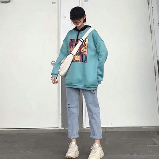 Áo Sweater FRED Nỉ Bông Unisex (3 màu)