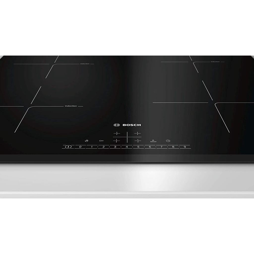 Bếp từ Bosch PIE631FB1E 4 vùng nấu, 17 cấp độ nấu cho mỗi vùng [Nhập Đức]
