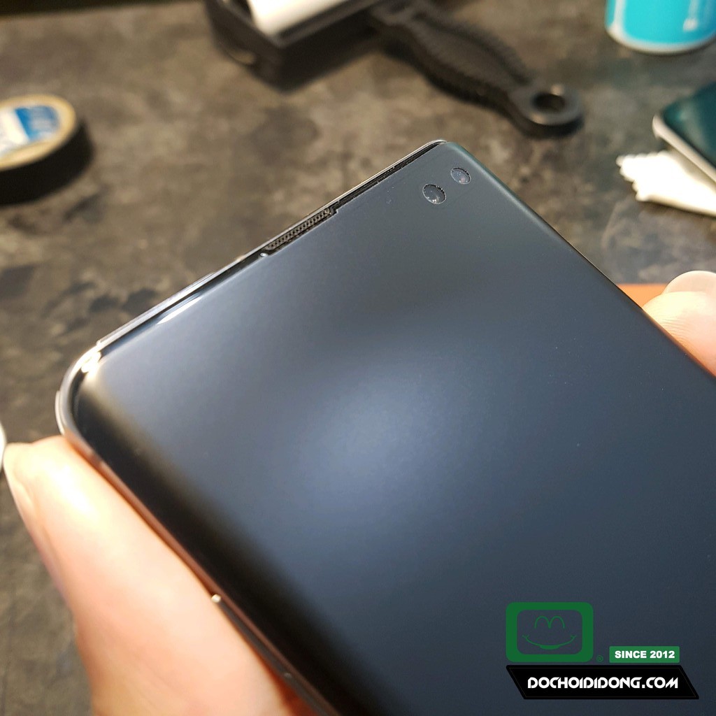 Miếng Dán Màn Hình Nhám Samsung S10 Plus Matte Flexible Dẻo Chống Vân Tay