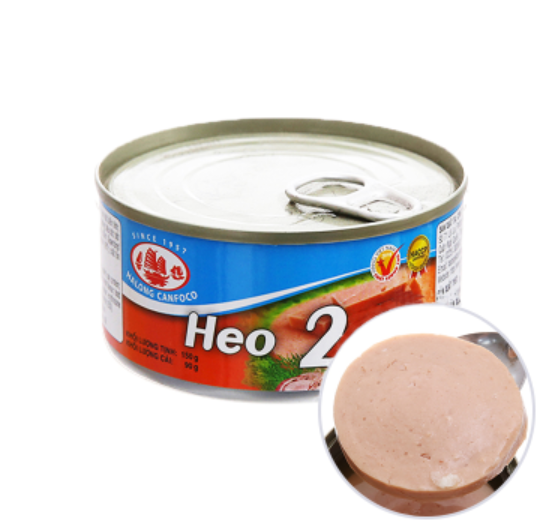 Heo 2 lát hộp nổi tiếng lâu năm Bao ngon hộp 150gr | BigBuy360 - bigbuy360.vn