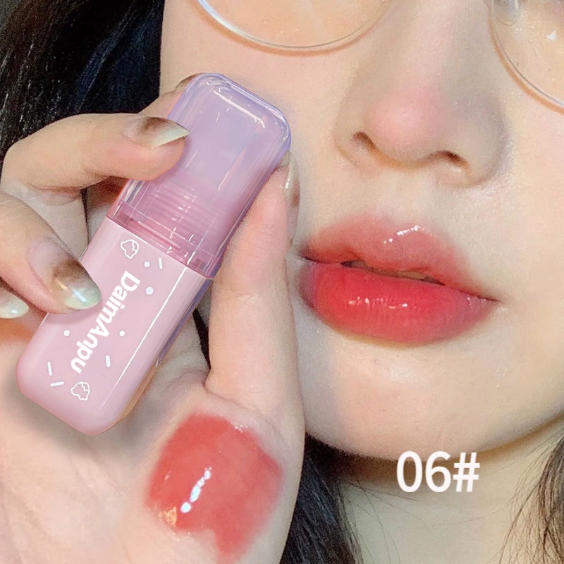 Son bóng DAIMANPU hương trái cây chống nước lâu trôi