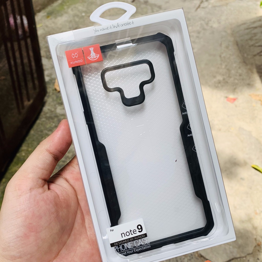 ỐP LƯNG XUNDD CHO SAMSUNG NOTE 9 CHỐNG SỐC BẢO VỆ MÁY TUYỆT ĐỐI - CHÍNH HÃNG