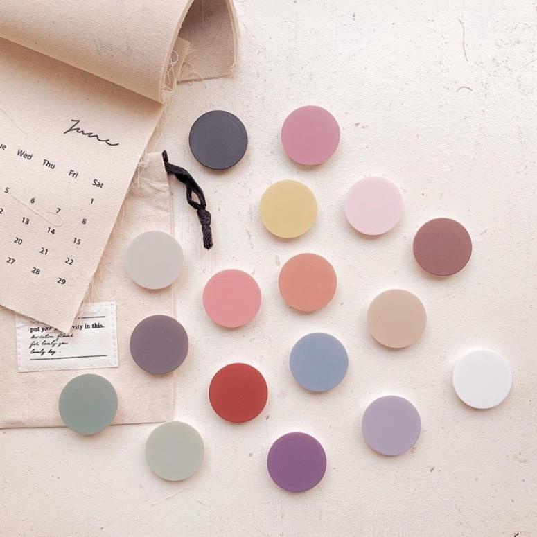 Popsocket griptok pop chống điện thoại màu trơn pop giá đỡ điện thoại