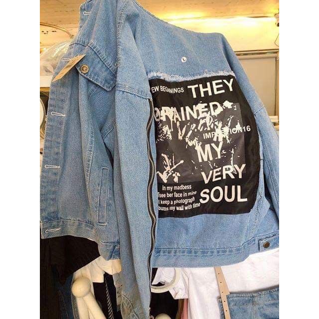 🌟HCM🌟🌺FREESHIP 99K🌺️⚡ Áo Khoác Jean Nam-MIna-Fashion-TrangTrang