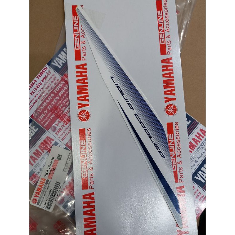 Tem ( Xe Xanh cửu long 996 ) Luvias chính hãng yamaha