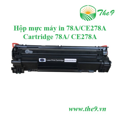 hộp mực máy in 78A - Cartridge 78A/ CE278A Có lỗ đổ mực mới và mực thải hàng nhập khẩu mới 100% in đẹp rõ nét