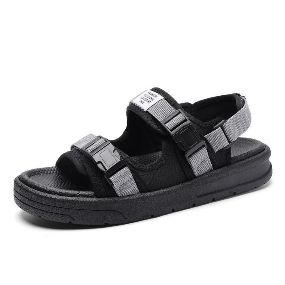 Giày sandal nam nữ Ammy đế cao su 3 màu cao cấp, dép quai hậu đi học mùa hè đi chơi AM03 -az1