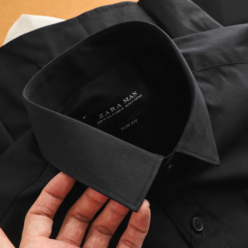 Áo Sơ Mi Z.Ra Trơn, Sơ Mi Tay Dài Dành Cho Nam Siêu Sales Hot Nhất