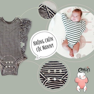 Nhộng Chũn Cộc Hở Chân -  Nhộng Cộc Manny Cao Cấp Giúp Bé Sơ Sinh Ngủ Ngon