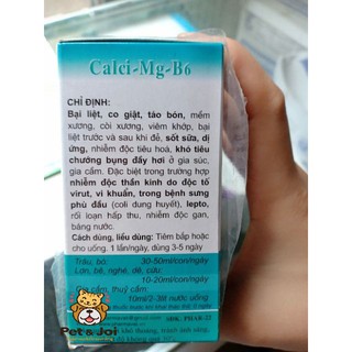 Calci - Mg - B6 (100ml) - PVC