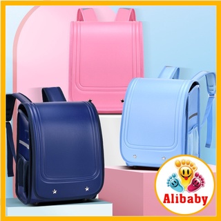 Balo Chống Gù Cho Bé Cao Cấp Nhật Bản,Cặp Sách Dáng Hộp Cho Học Sinh Tiểu Học E521