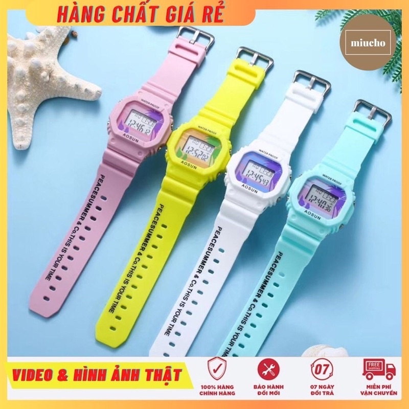 💥HOT TREND💥 Đồng hồ thể thao kim , điện tử nam nữ