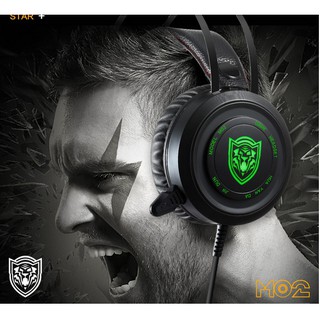 Tai nghe chụp tai gaming jindun m02 uv 7.1 usb led