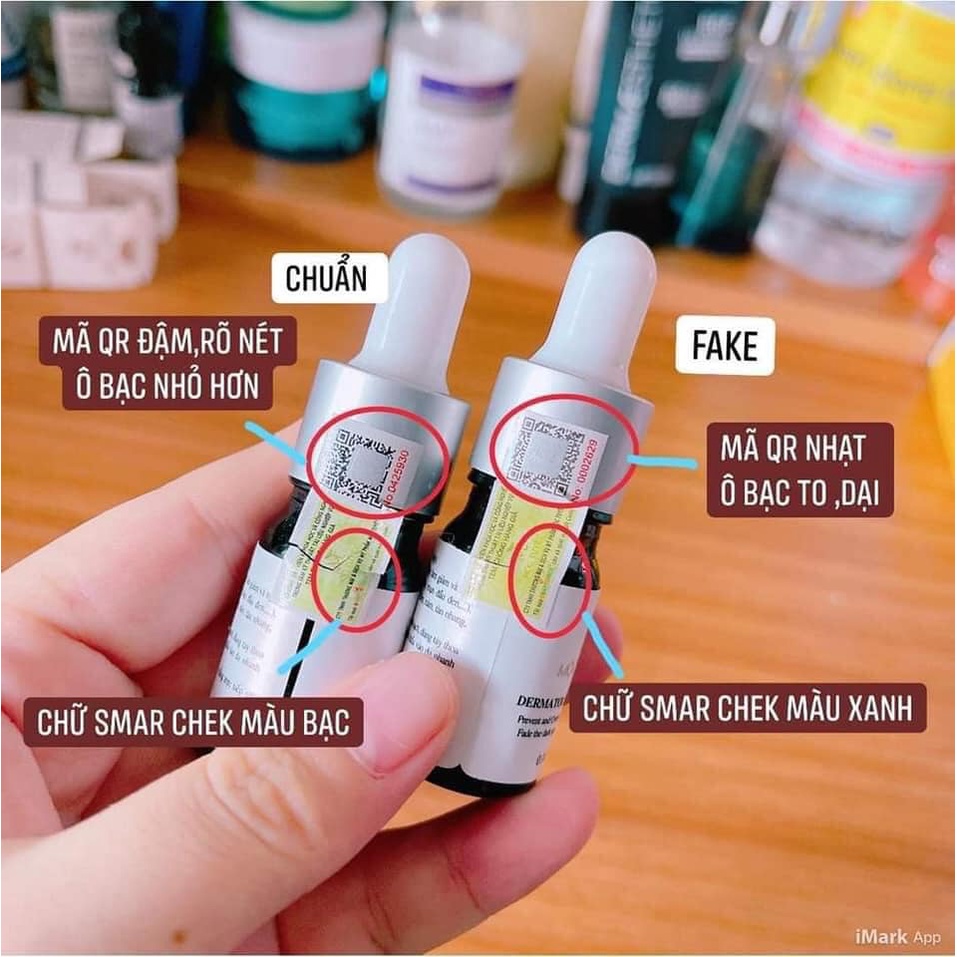 Serum huyết thanh mụn Mộc Tuyết, sạch mụn dưỡng da trắng mịn màng