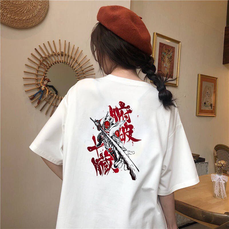 Áo thun tay lỡ nữ form rộng Samurai form rộng vải dày mịn 2020T1806